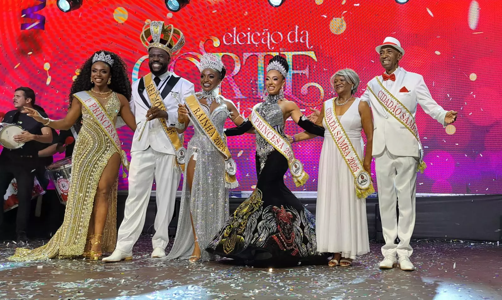 ELEITA A CORTE DO CARNAVAL DE SÃO PAULO 2025